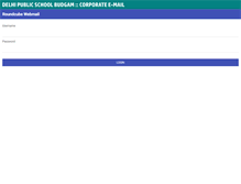 Tablet Screenshot of dpsbudgam.org